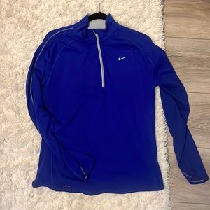 Nike dri fit 1/2 zip running top